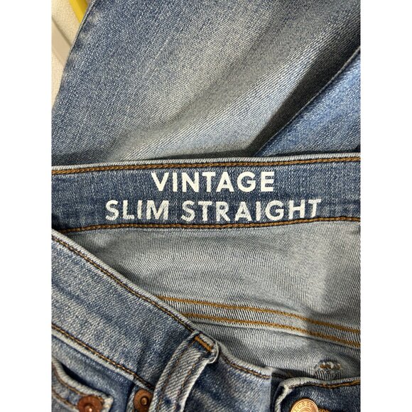 J.Crew Women's 9" Vintage Slim-Straight Jean in Gardena Wash - Sz 28 - Picture 4 of 8